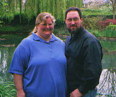 Us at Claude Monet's house